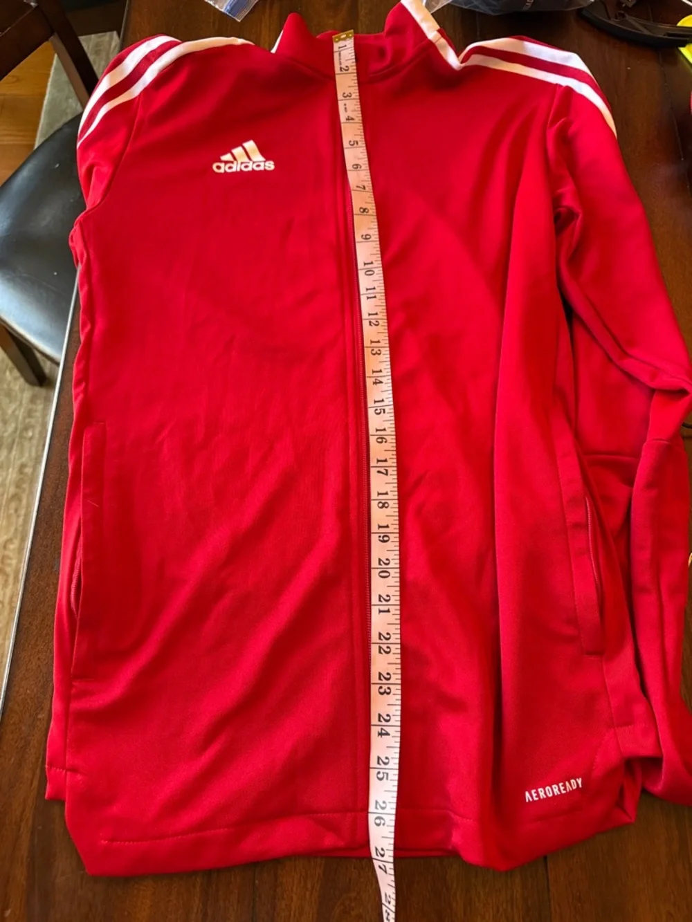 Adidas Men's Tiro 21 Track Jacket & Pants Ser - Team Power Red pants Sz M‎ top S